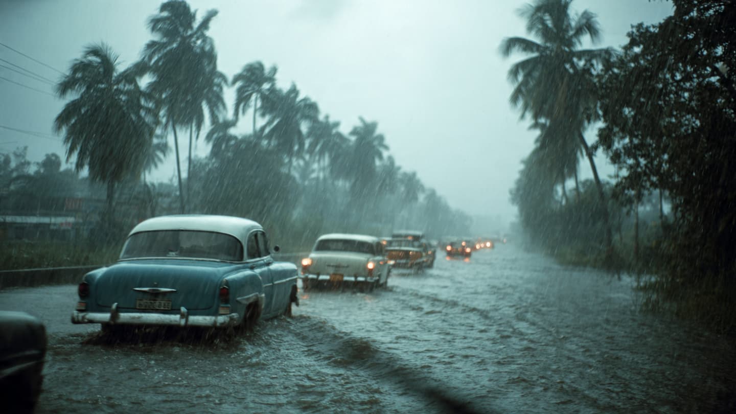 Between Flooded Railways And Silent Terminals, Eastern Cuba Waited Through Another Wet Morning Of Delays