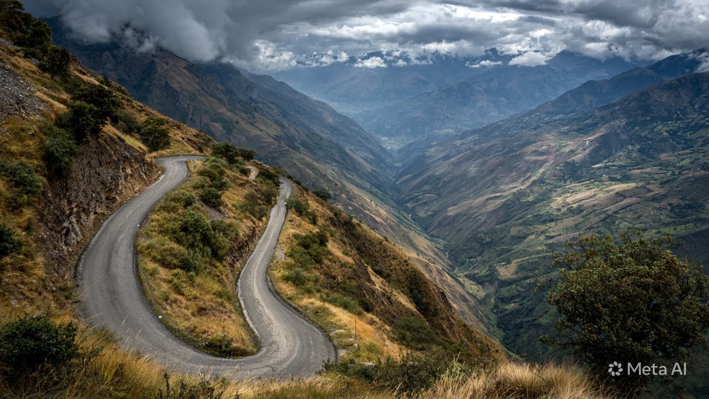 Where The Road Demands A High Toll: Remembering The Passengers Of The Andean Descent Where The Road Demands A High Toll: Remembering The Passengers Of The Andean Descent
