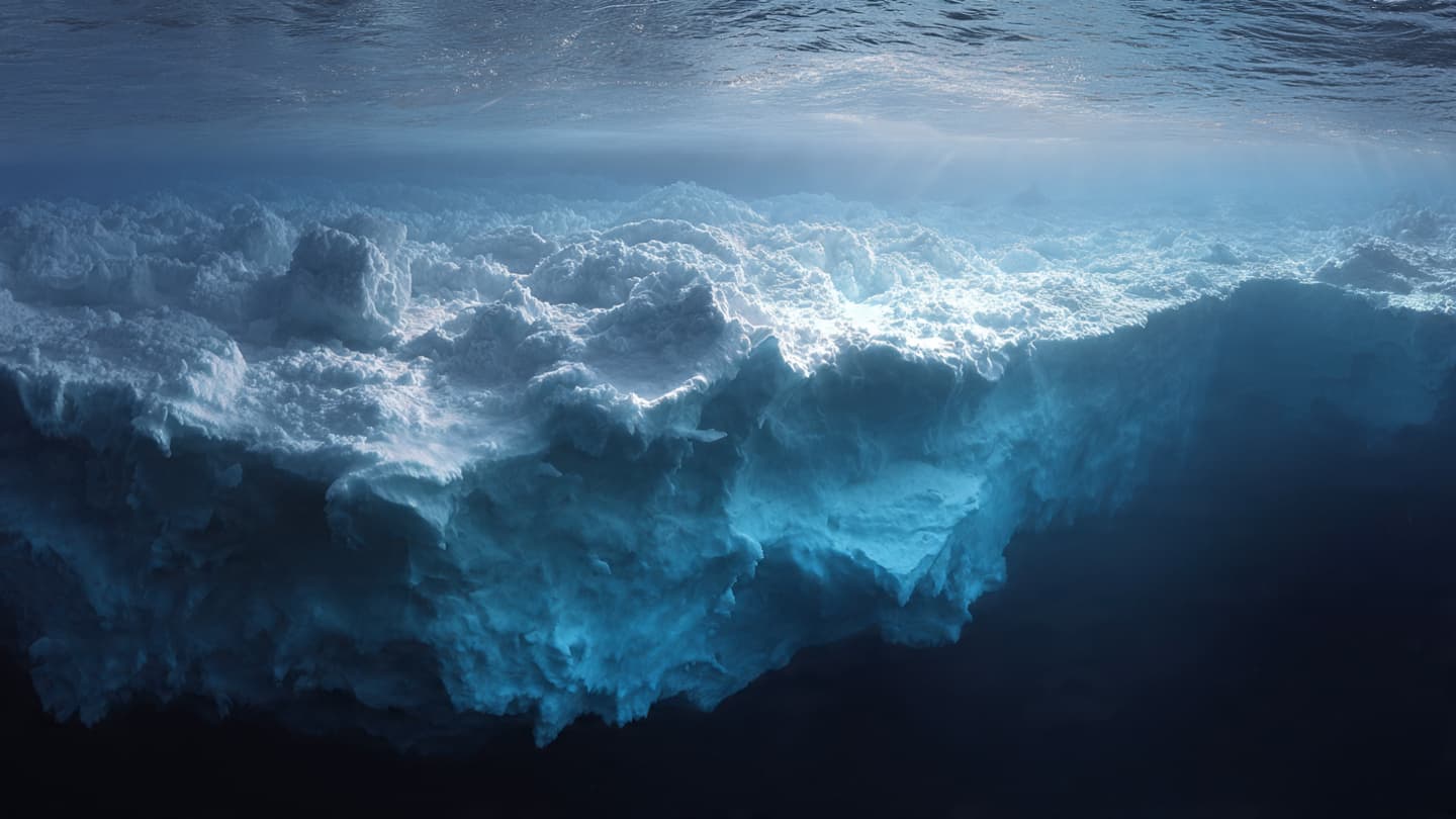 Beneath the Ice, A Quiet Heat Shapes the Future Beneath the Ice, A Quiet Heat Shapes the Future