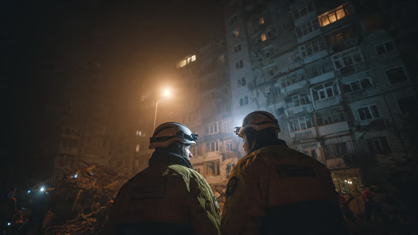 Kyiv Woke Again Beneath the Sound of Drones and Missiles