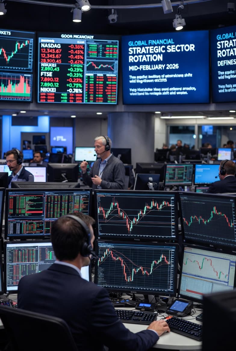 Global Financial Markets — Strategic Sector Rotation Defines Mid-February 2026 Global Financial Markets — Strategic Sector Rotation Defines Mid-February 2026