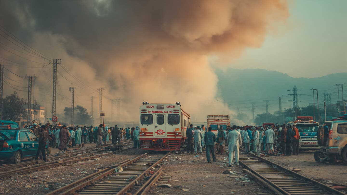 A Morning Journey Was Interrupted by Violence Near the Railway Tracks