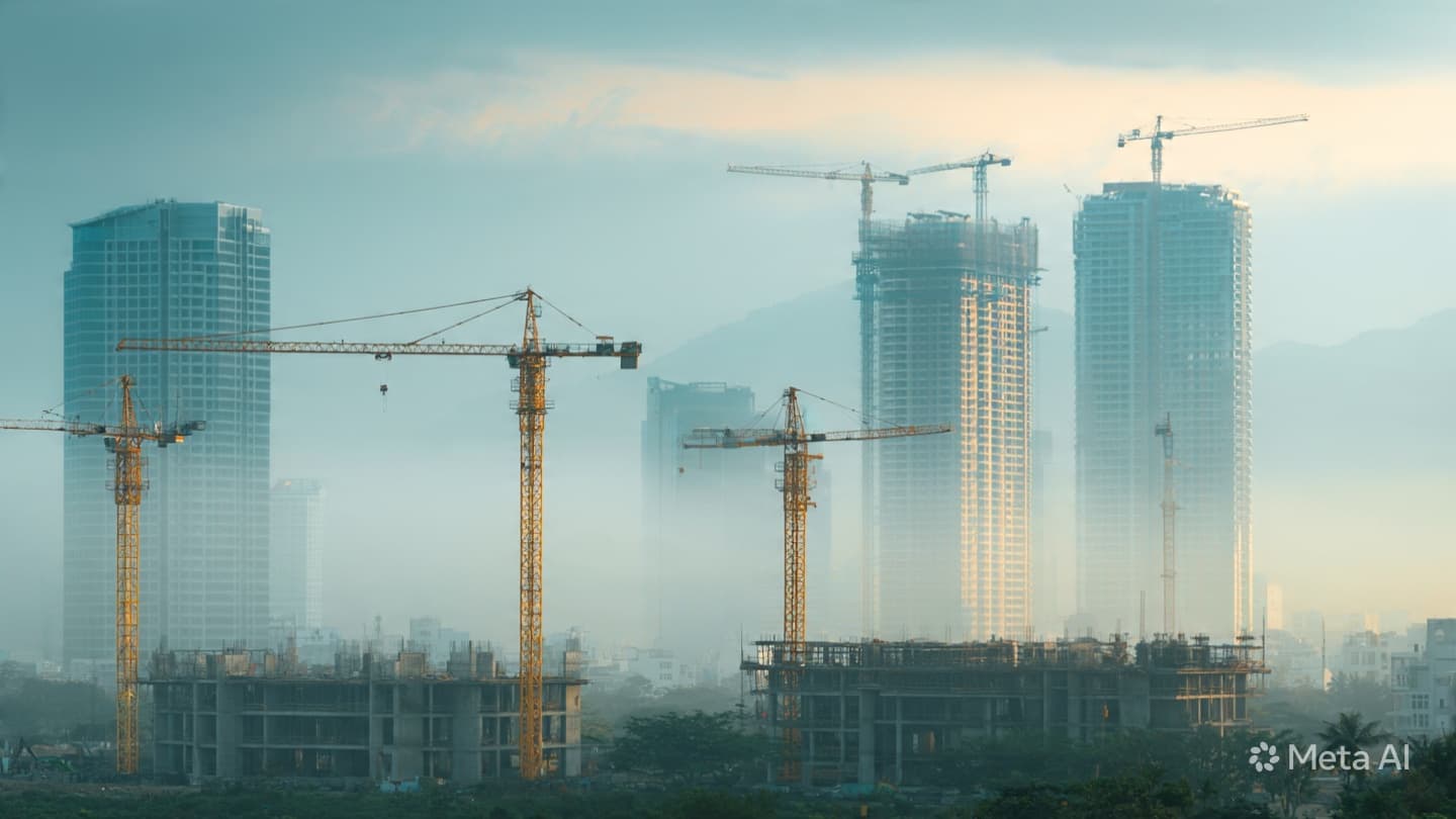 The Weight of Ambition: Reflecting on the Silence of the Da Nang Construction Site The Weight of Ambition: Reflecting on the Silence of the Da Nang Construction Site