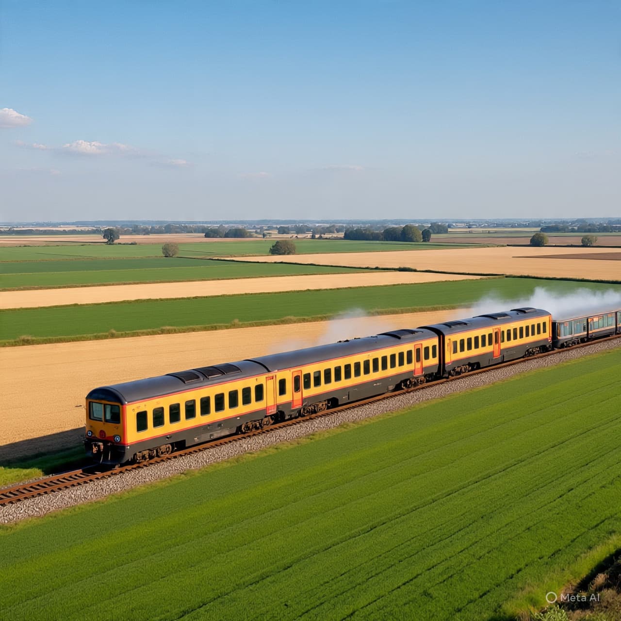 Morning Trains Through Fenland Light: A Gentle Reminder to Plan the Road by Rail Morning Trains Through Fenland Light: A Gentle Reminder to Plan the Road by Rail