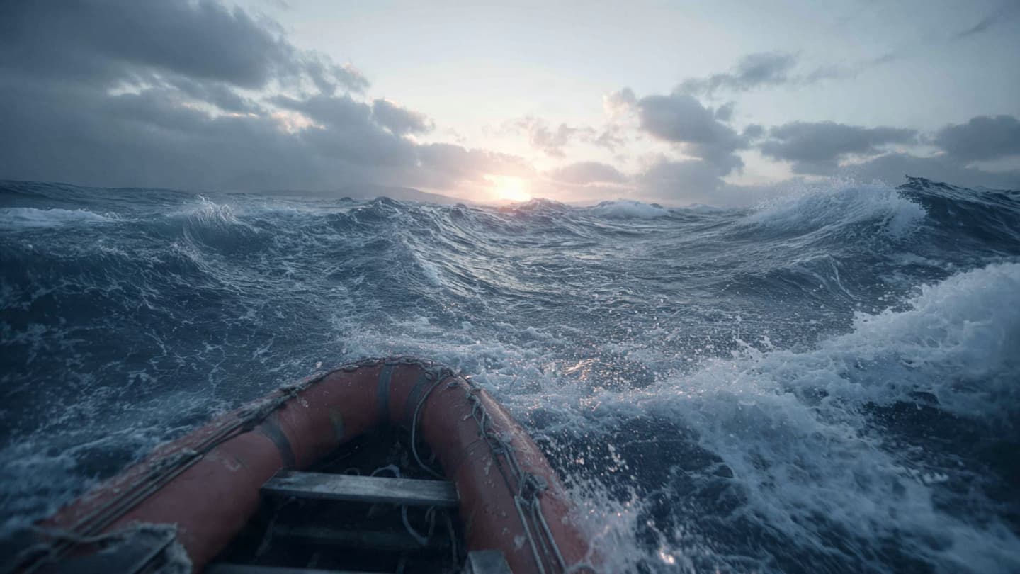 Across Dangerous Waters, One Escape Ended on Another Shore