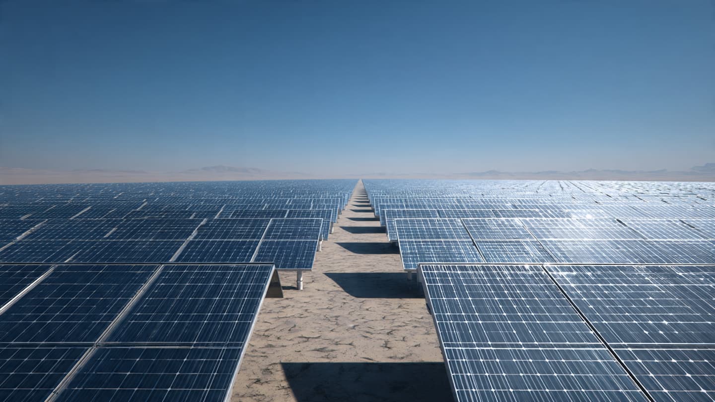 Where the Desert Meets the Infinite Glow: A Solar Odyssey Where the Desert Meets the Infinite Glow: A Solar Odyssey