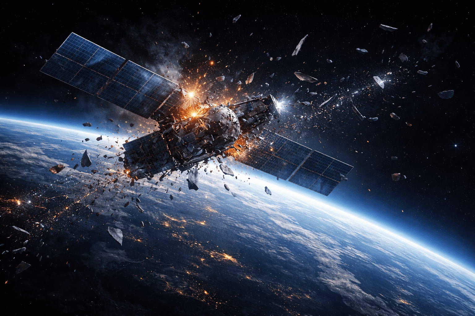 SpaceX Confirms Anomaly as Satellite Shatters in Orbit SpaceX Confirms Anomaly as Satellite Shatters in Orbit