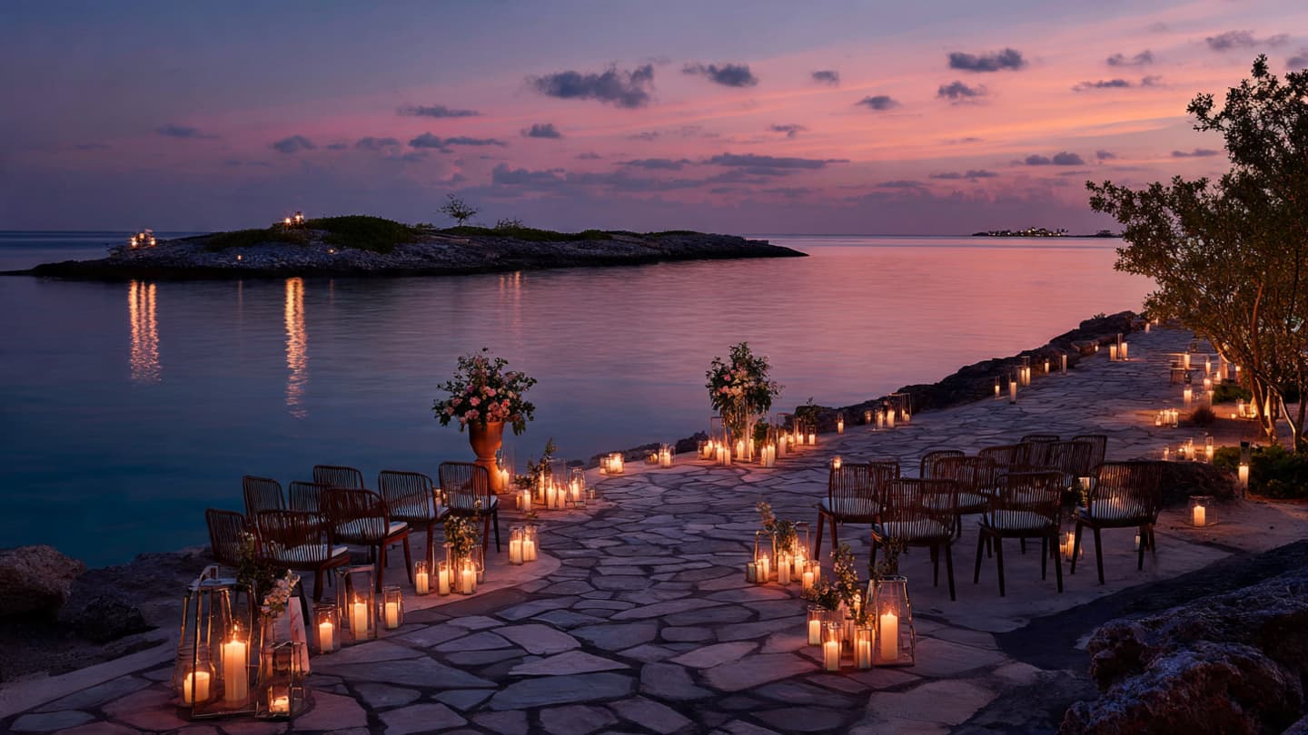 A Private Island Ceremony Highlights the Public Life Behind Private Moments