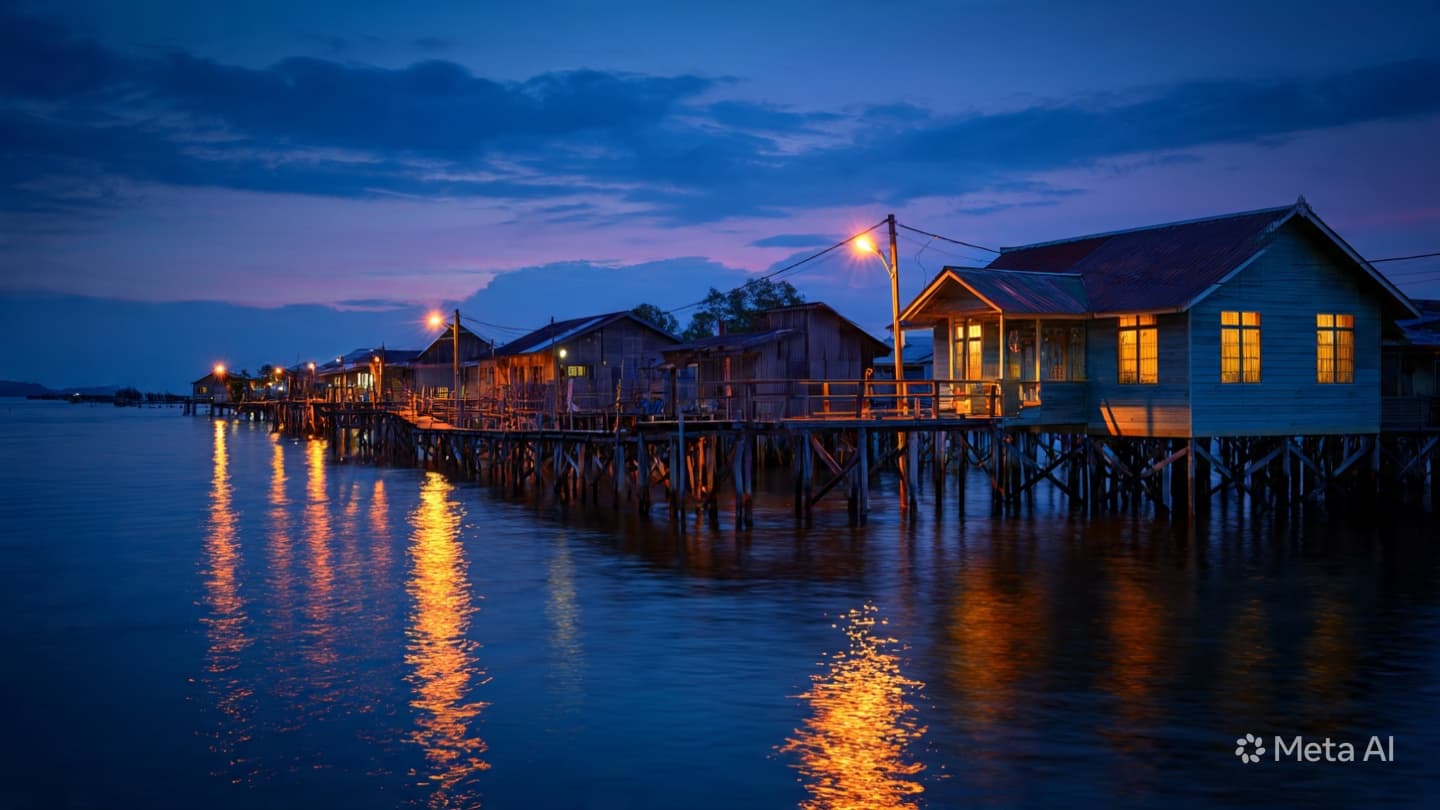 Where The Water Meets The Flame: Reflections On A Night Of Loss In Kampong Ayer Where The Water Meets The Flame: Reflections On A Night Of Loss In Kampong Ayer