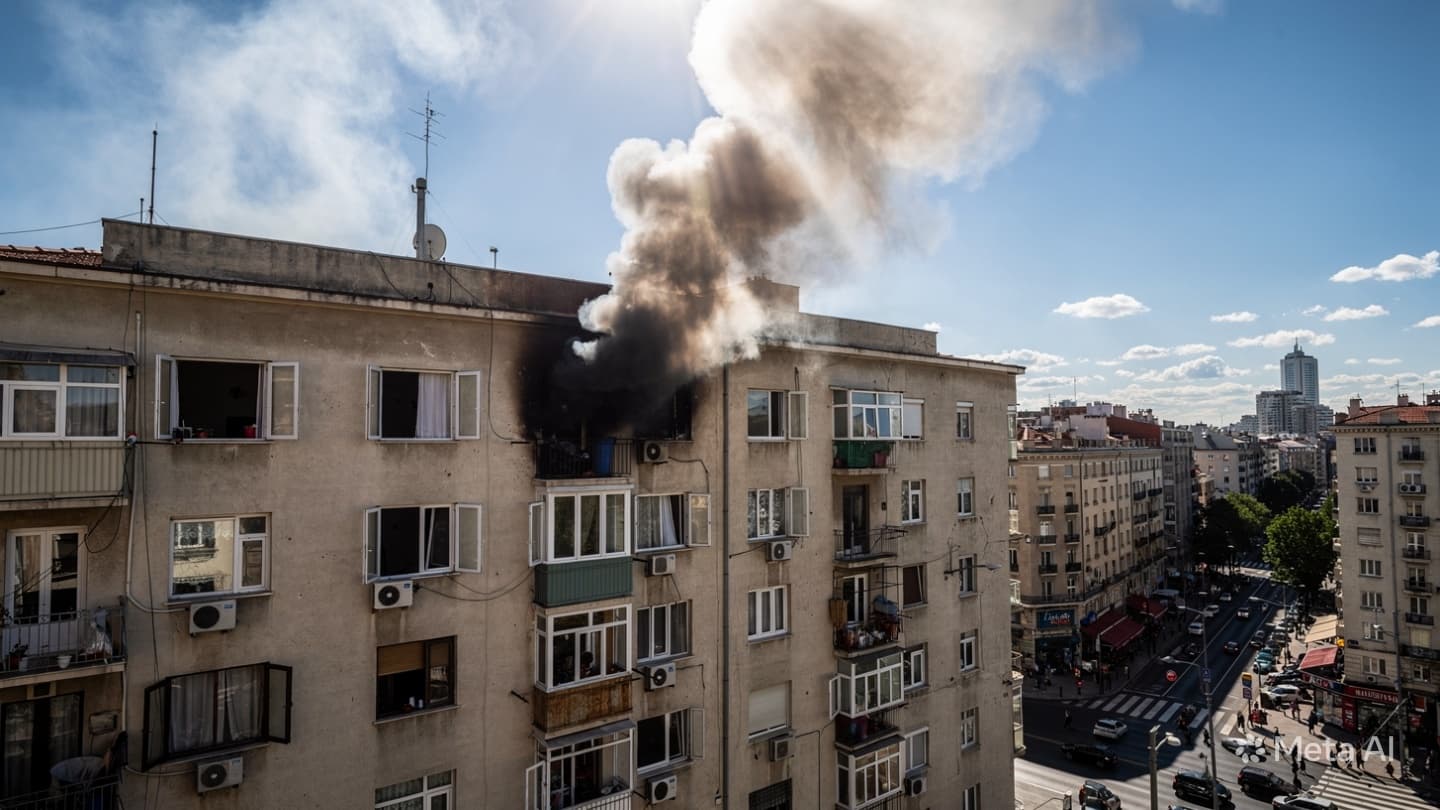 Fire in Tripoli: One Person Killed as Apartment Building Blaze Tears Through Residential Unit Fire in Tripoli: One Person Killed as Apartment Building Blaze Tears Through Residential Unit