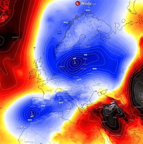 Weather Tracker: Europe Braces for Swift Transition from Arctic Chill to Extreme Heat