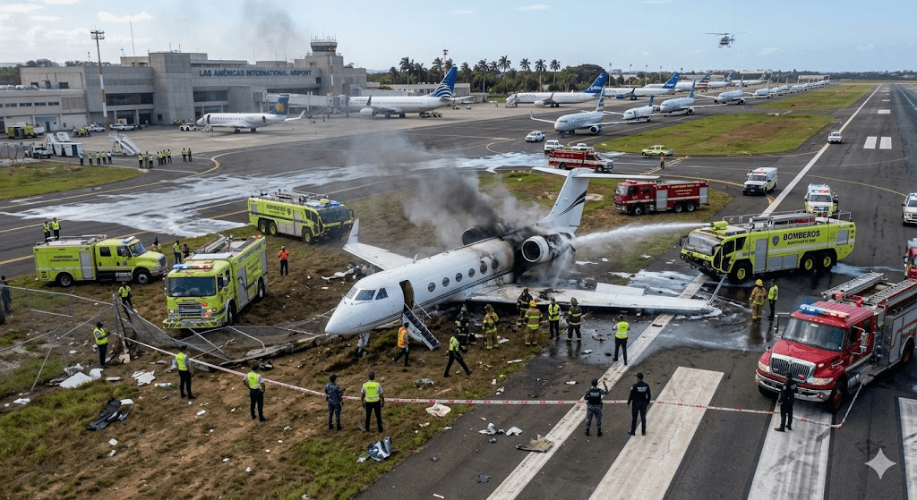 Runway Disaster: Two Dead After Gulfstream Jet Crashes En Route to Collect MLB Star Runway Disaster: Two Dead After Gulfstream Jet Crashes En Route to Collect MLB Star