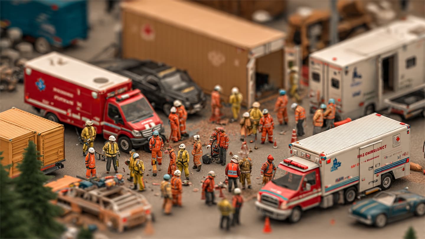 Rescue Teams Faced New Risks Amid the Aftermath