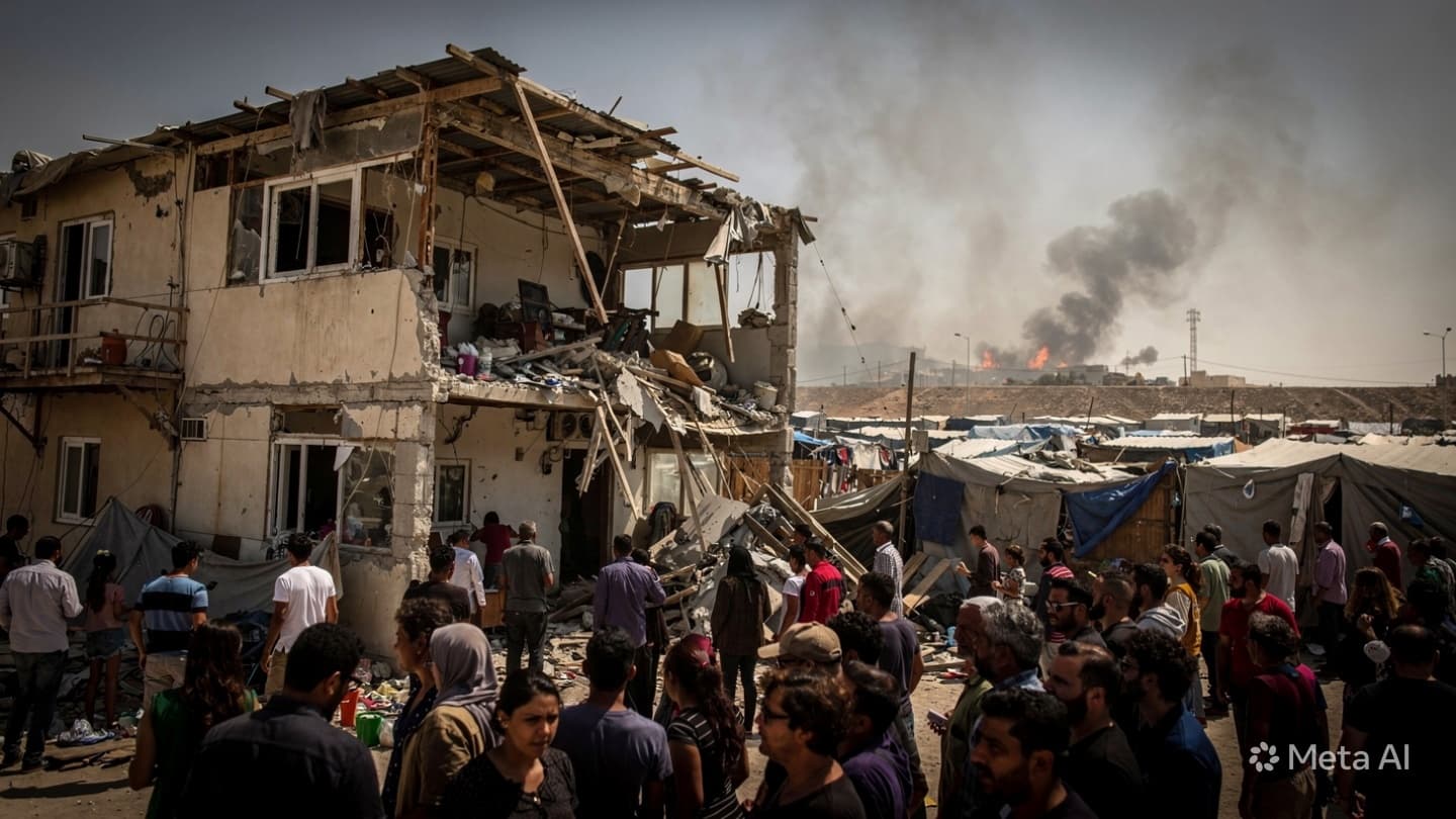 Nuseirat Camp Under Attack: Three Civilians Dead Including Six-Month-Old Infant in Israeli Airstrike
