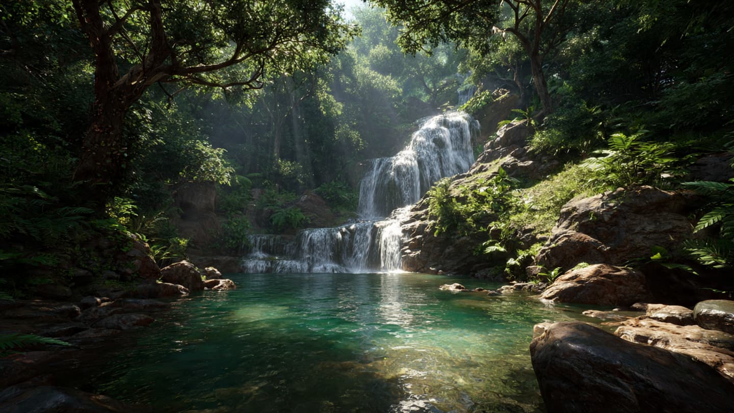 The Indifferent Descent of Water: A Story of Youthful Laughter Ended in the Deep Pools The Indifferent Descent of Water: A Story of Youthful Laughter Ended in the Deep Pools