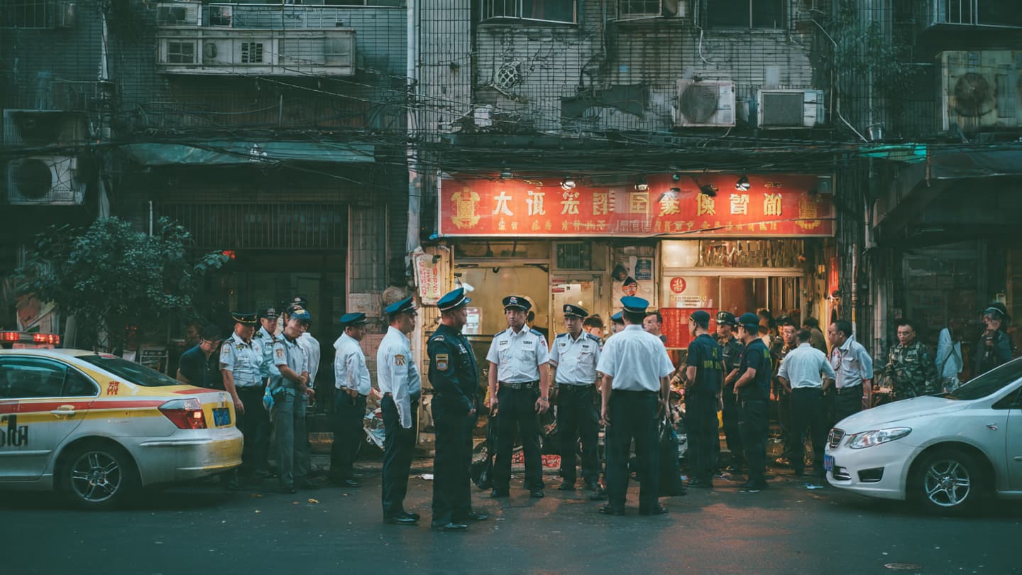 An Ordinary Evening Meal Suddenly Turned Into a Scene of Violence