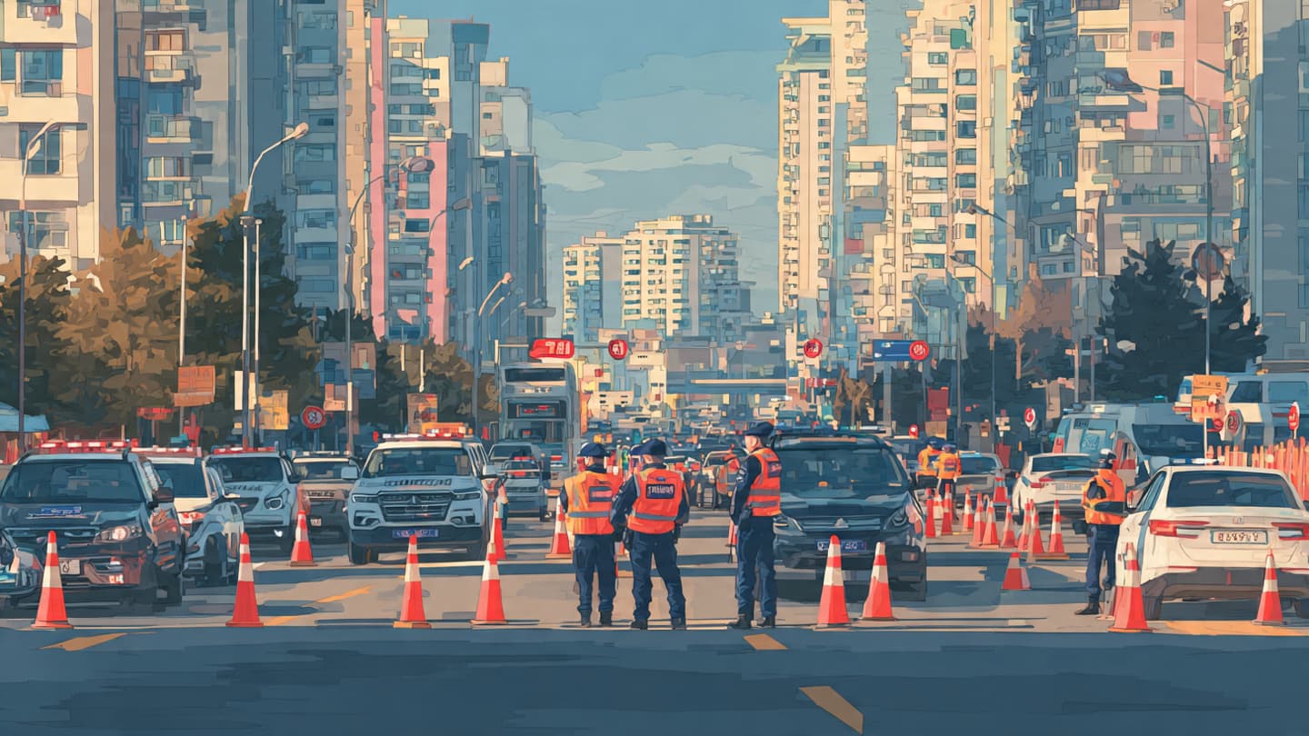 Roads often reflect discipline, and this operation asks what we choose today Roads often reflect discipline, and this operation asks what we choose today