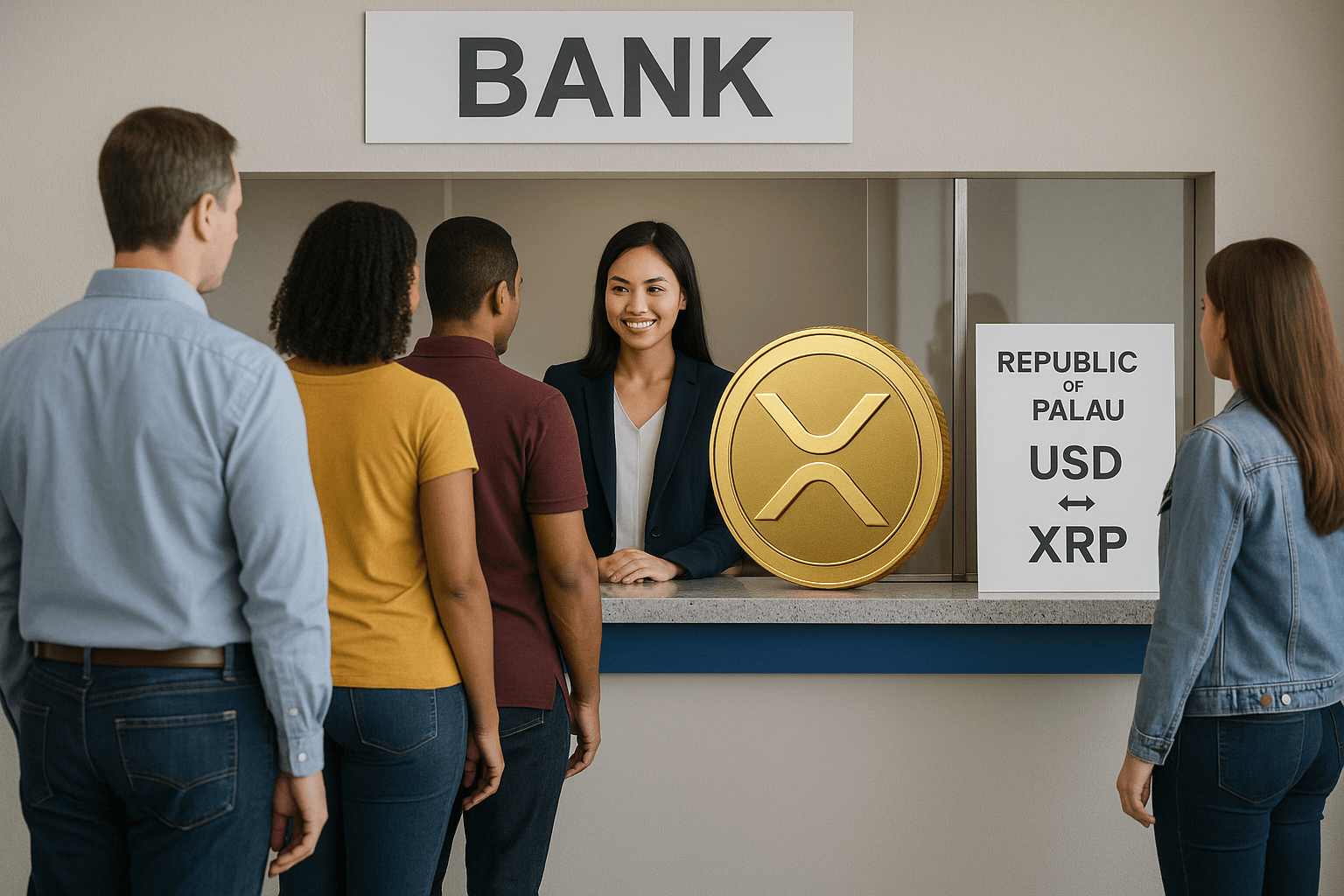 U.S. DOLLAR SUCCESSFULLY TESTED ON THE XRP LEDGER IN THE REPUBLIC OF PALAU (2023) AFTER 3-MONTH PILOT PROJECT — NOW READY FOR WIDESPREAD USE U.S. DOLLAR SUCCESSFULLY TESTED ON THE XRP LEDGER IN THE REPUBLIC OF PALAU (2023) AFTER 3-MONTH PILOT PROJECT — NOW READY FOR WIDESPREAD USE