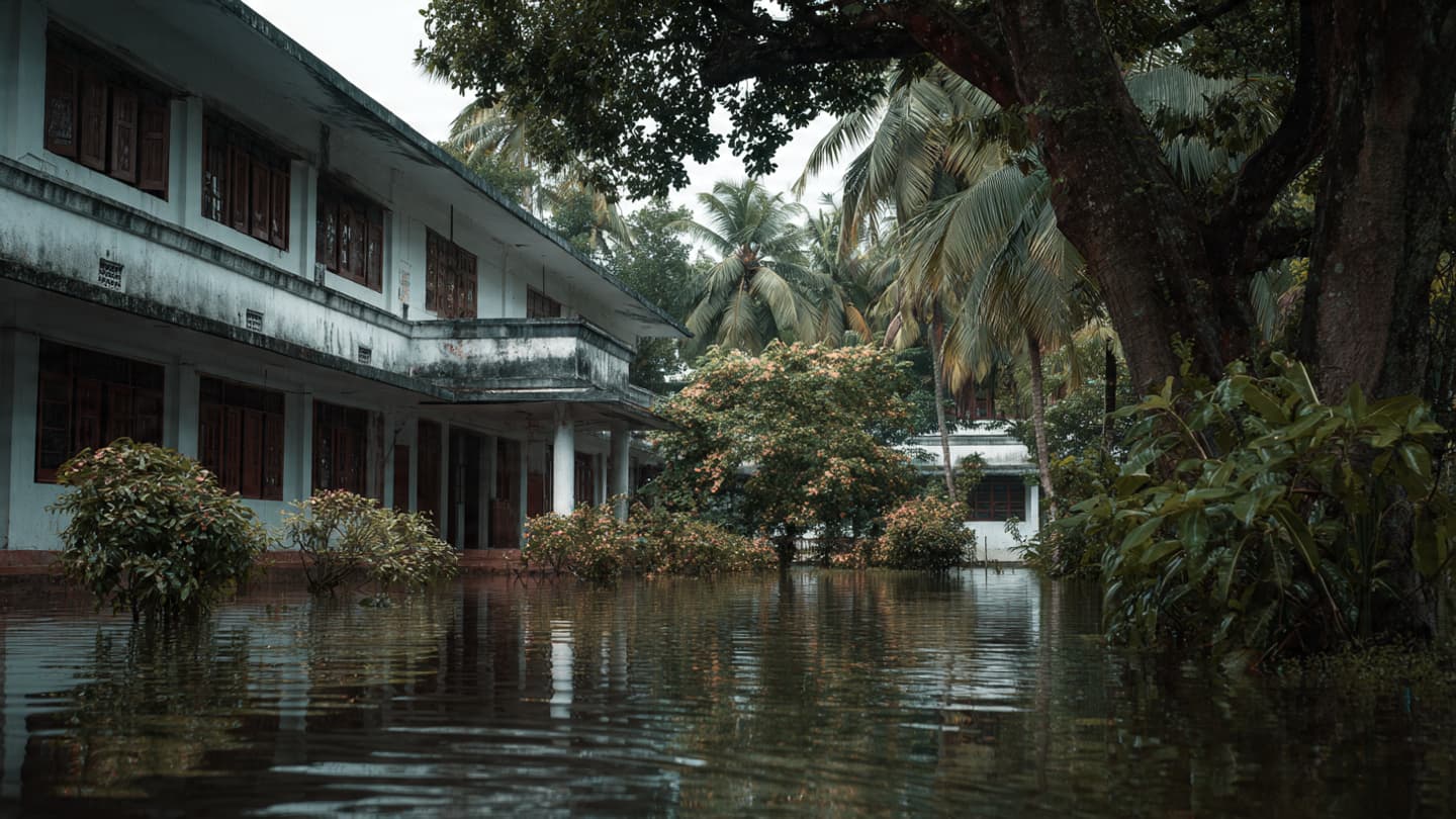 Between Overflowing Rivers and Empty Schoolyards, Families Wait Carefully Through Another Storm Filled Week Tonight