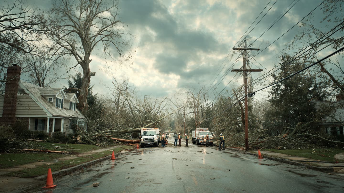 The Wind Moved Through Communities and Left Work Behind The Wind Moved Through Communities and Left Work Behind