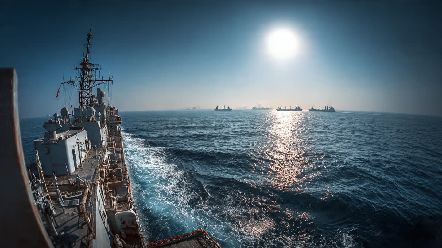 The Sea Lane and the Shadow: How Uncertainty Travels Faster Than Ships Through Hormuz