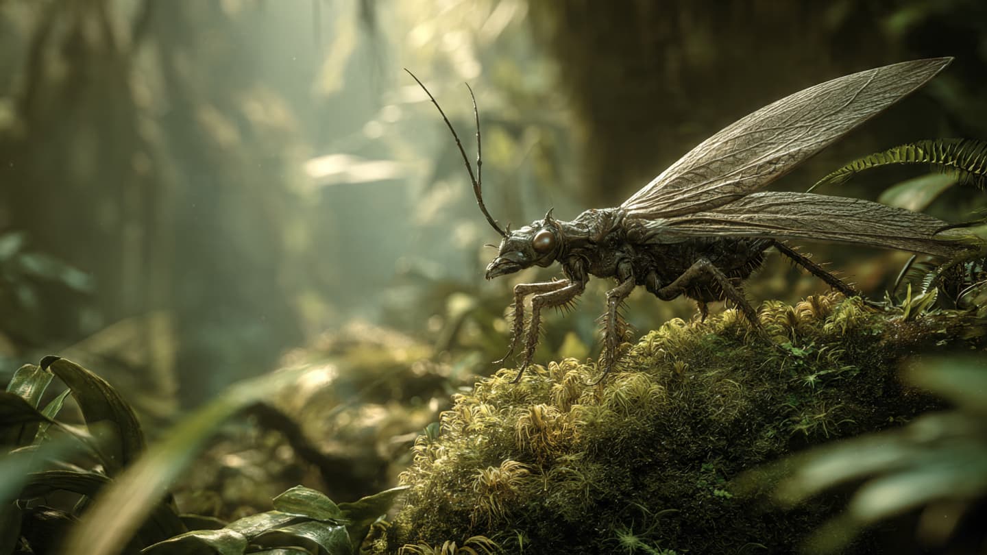 Did giant insects grow large for reasons beyond oxygen? Did giant insects grow large for reasons beyond oxygen?