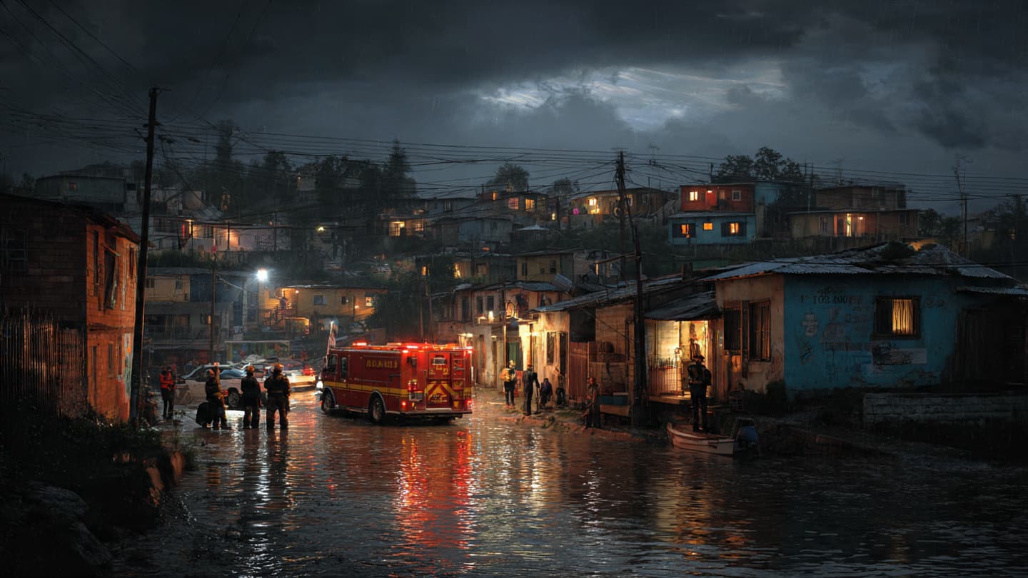 Beneath Sudden Rain and Overflowing Streets, Santiago Faced Another Afternoon of Flash Flooding Recently