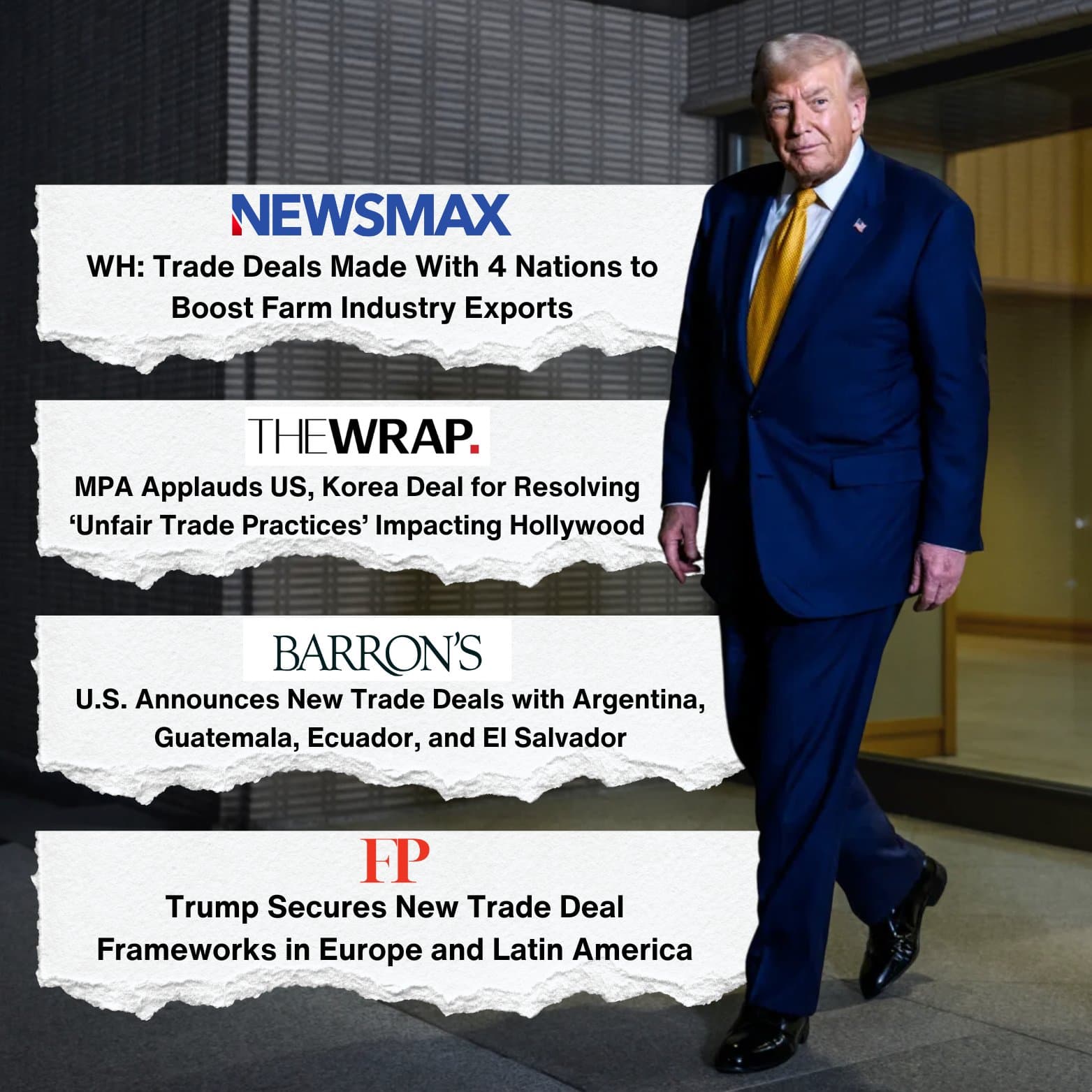 Trump’s New Trade Era: Historic Global Deals Unlock Billions in Opportunity for U.S. Industries Trump’s New Trade Era: Historic Global Deals Unlock Billions in Opportunity for U.S. Industries
