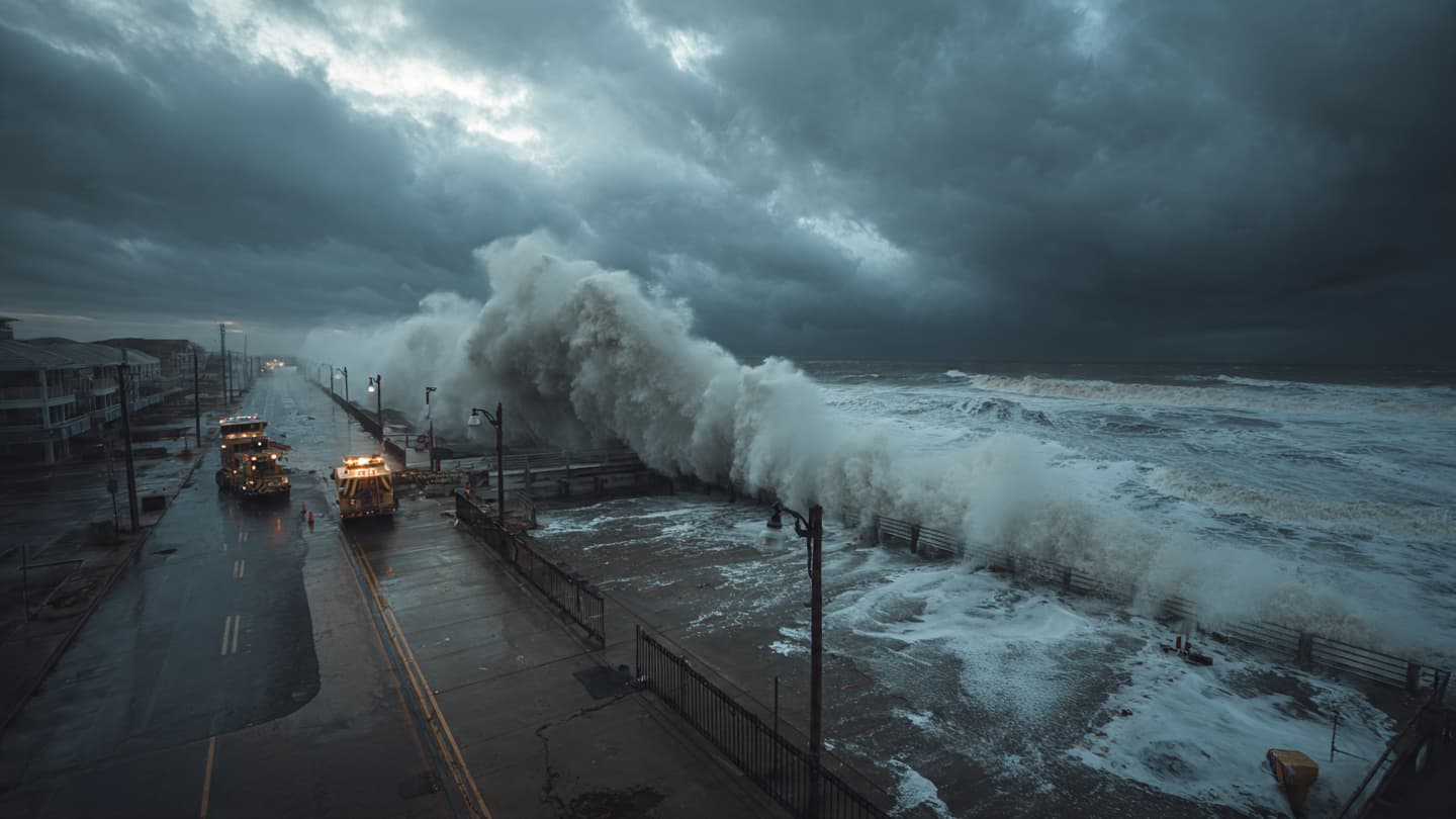 The Coastline Bent Beneath the Storm, but Communities Continued Forward