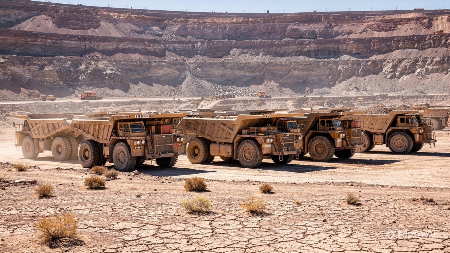 Production Deficit Looms: Chile Mine Accident Damages Crucial Infrastructure, Freezing Global Shipments