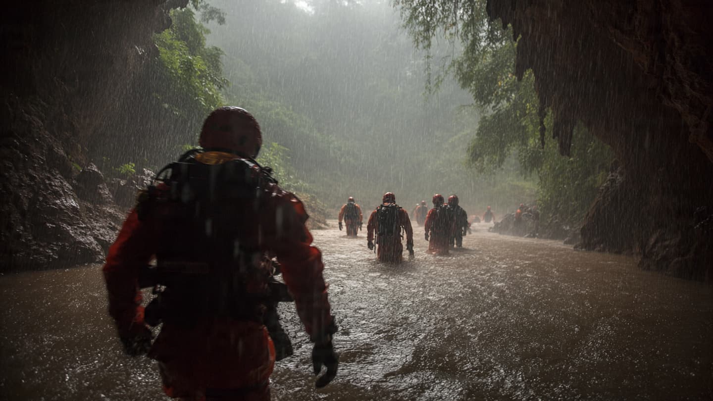 Hope Returned Slowly Through the Darkness of a Flooded Cave