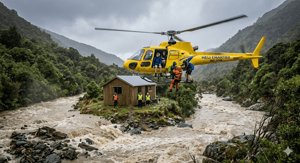 Race Against the Clock: Four Teens Rescued After Being Trapped by Tasman Flash Floods Race Against the Clock: Four Teens Rescued After Being Trapped by Tasman Flash Floods