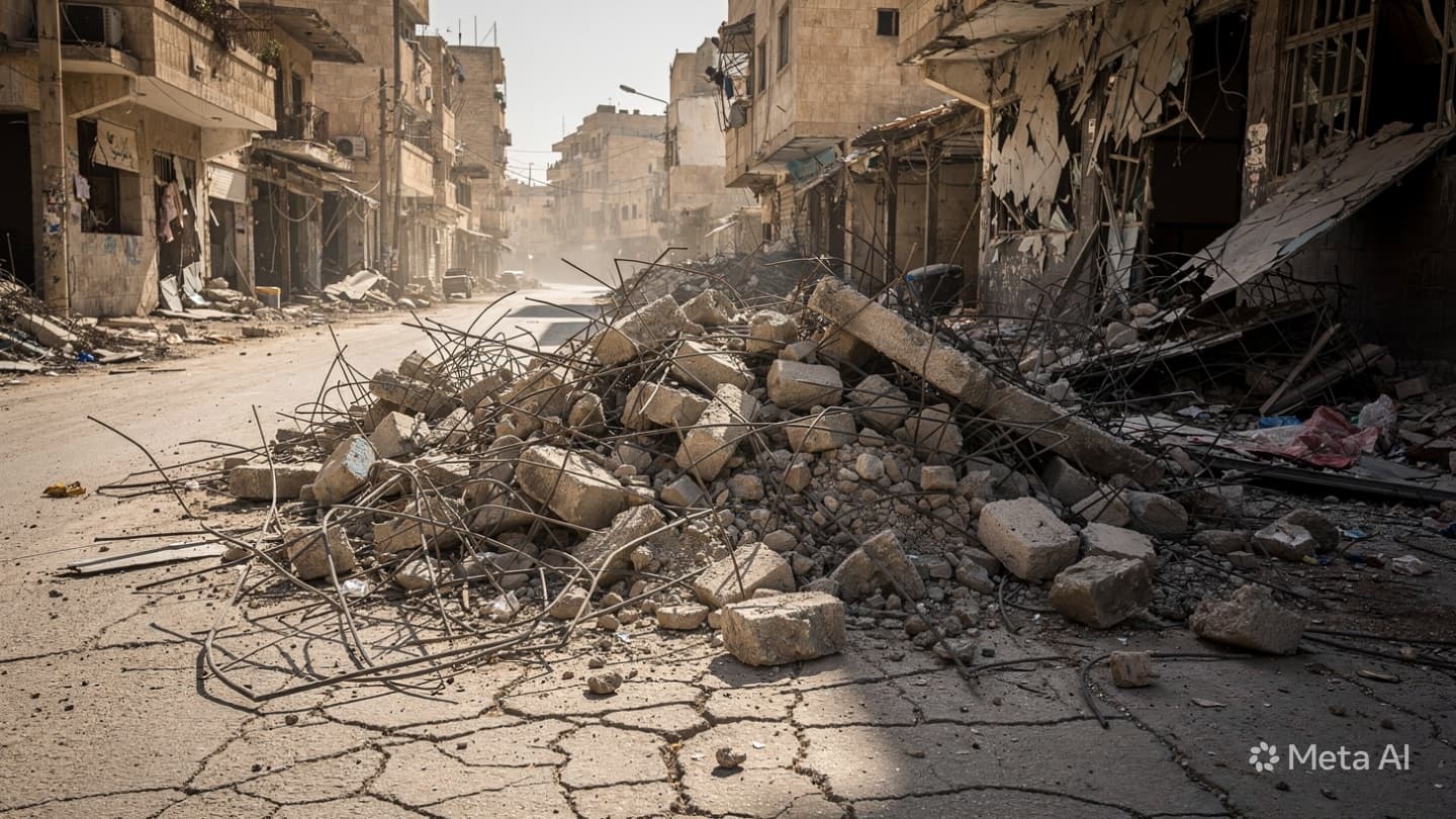 Hama Structural Failure: One Person Killed After Building Collapses in War-Damaged District Today Hama Structural Failure: One Person Killed After Building Collapses in War-Damaged District Today