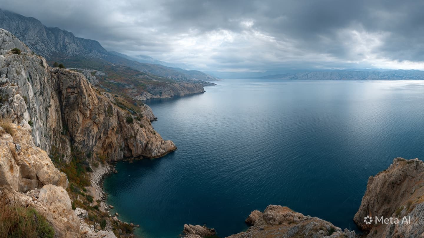 When the Coastal Road Meets the Deep: Reflections on a Sudden Departure Near Senj When the Coastal Road Meets the Deep: Reflections on a Sudden Departure Near Senj