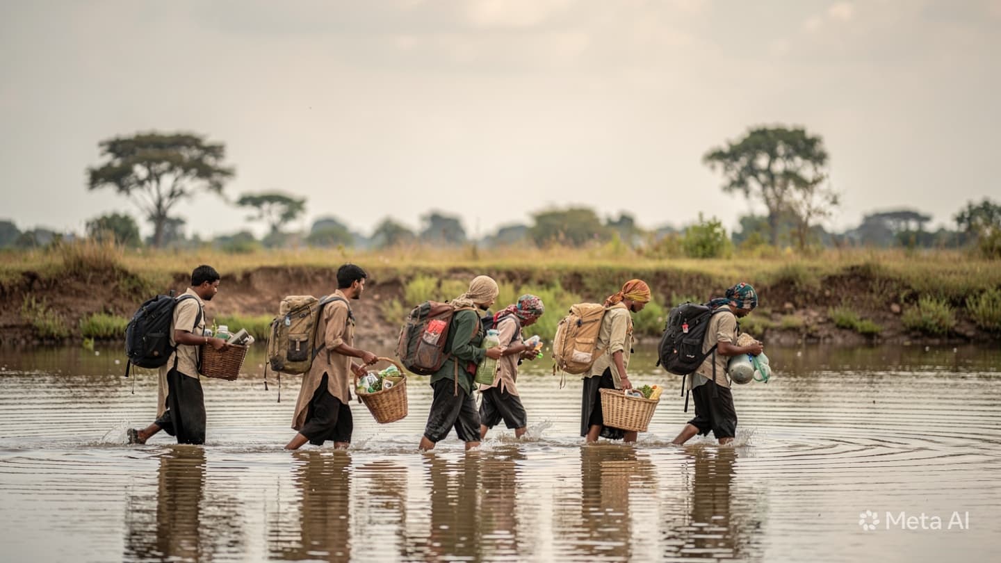 Where the River Reaches Beyond its Banks: Contemplating the Loss and Resilience in Our States