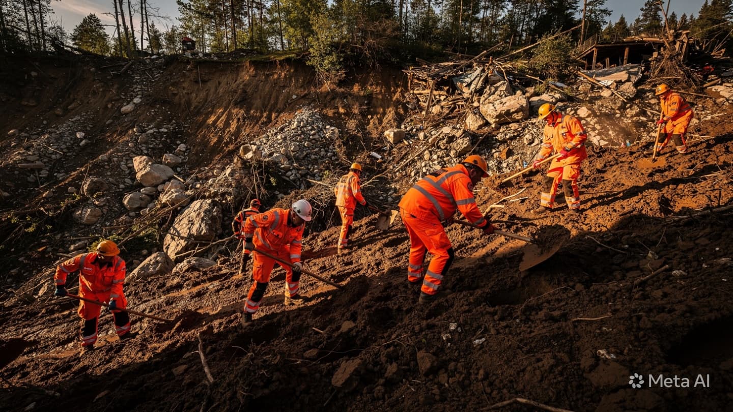 Fatal Landslide Hits Guangdong: Constant Rainfall Destabilizes Mountainous Terrain Resulting In Multiple Confirmed Deaths Fatal Landslide Hits Guangdong: Constant Rainfall Destabilizes Mountainous Terrain Resulting In Multiple Confirmed Deaths