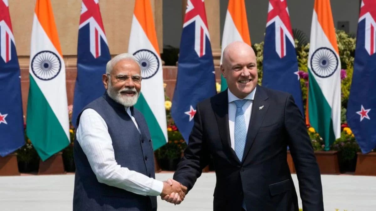 $20 Billion Investment, Tariff Cuts Proposed in India–New Zealand FTA Deal to Be Signed on Monday $20 Billion Investment, Tariff Cuts Proposed in India–New Zealand FTA Deal to Be Signed on Monday