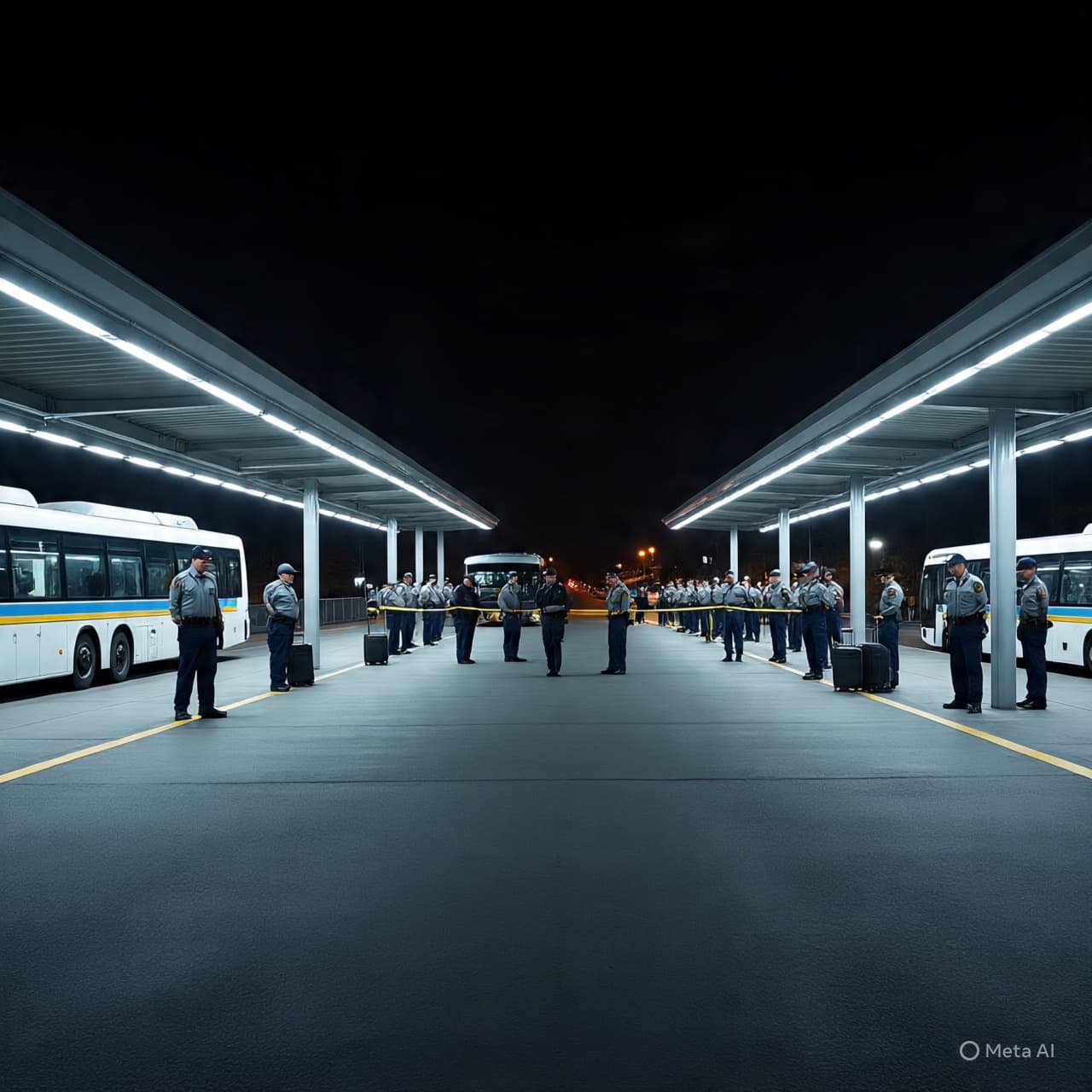 Between Platforms and Passing Time: A Bus Station Stilled by Sudden Violence Between Platforms and Passing Time: A Bus Station Stilled by Sudden Violence