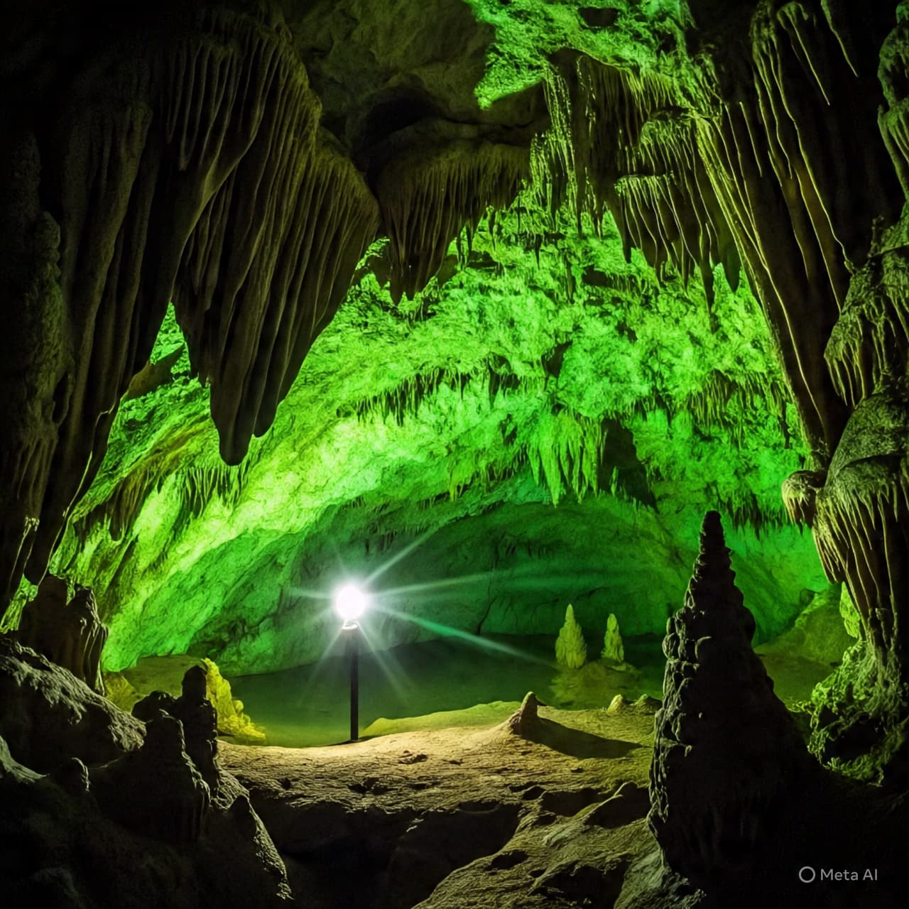 A Flash of Green in Eternal Night: What Lies Hidden in a New Mexico Cave? A Flash of Green in Eternal Night: What Lies Hidden in a New Mexico Cave?