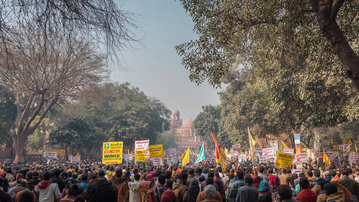 A Digital Whisper Became a Crowd in the Capital A Digital Whisper Became a Crowd in the Capital