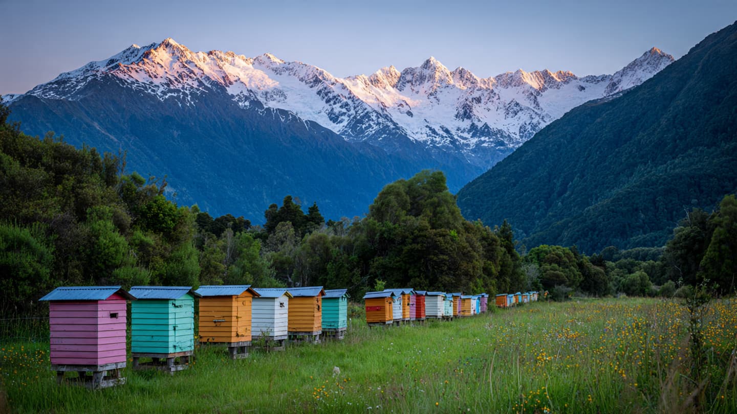 The Golden Resilience: A Narrative of High-Country Honey and Busy Wings in New Zealand The Golden Resilience: A Narrative of High-Country Honey and Busy Wings in New Zealand