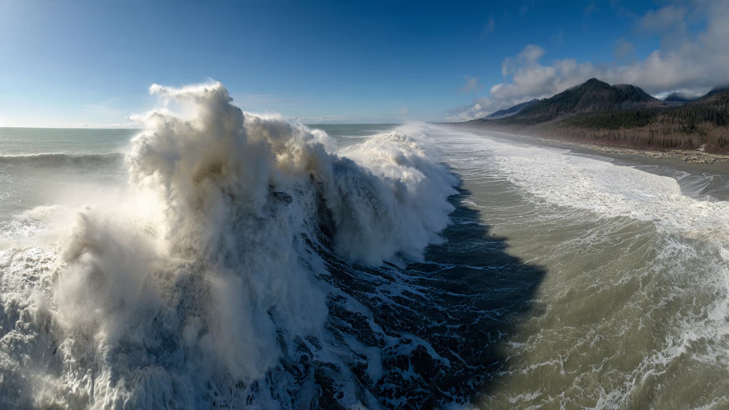 When the Earth Moves, Even Water Remembers the Force