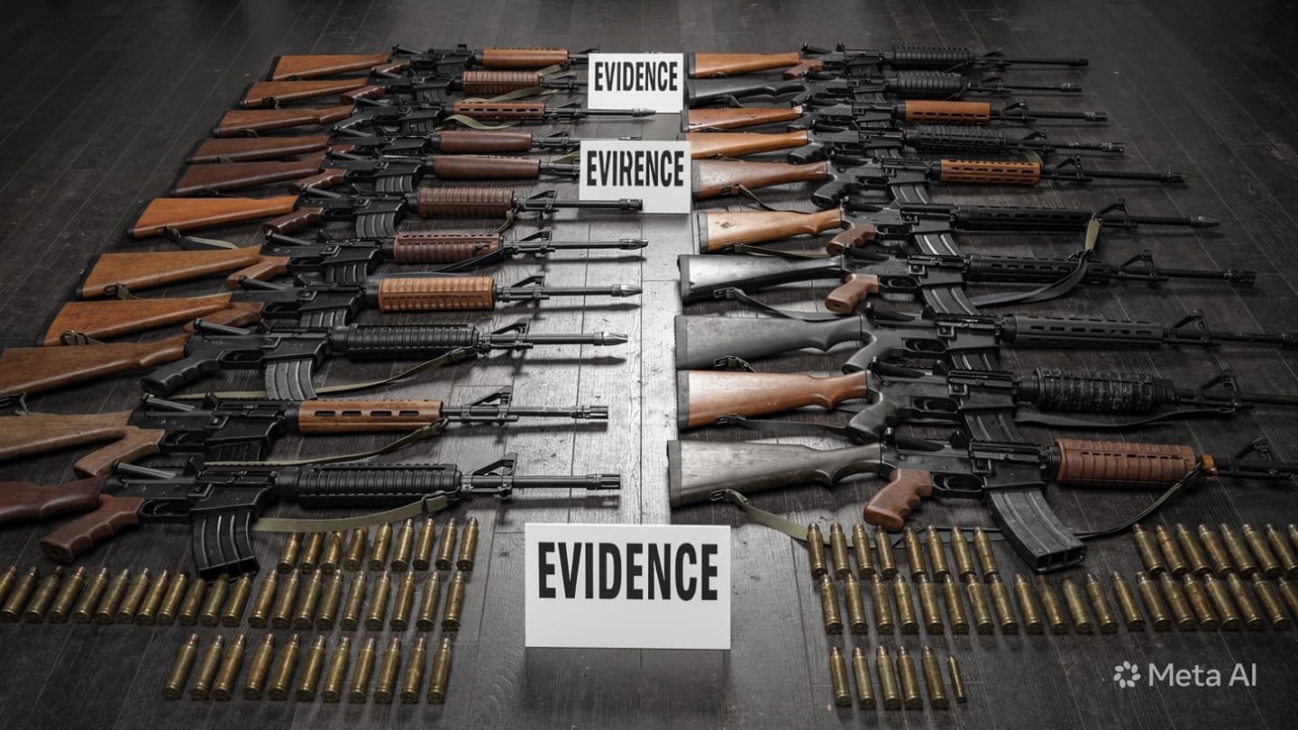 Arms Trafficking Crackdown: Santiago Police Recover Large Cache of Illegal Weapons During Morning Raid Arms Trafficking Crackdown: Santiago Police Recover Large Cache of Illegal Weapons During Morning Raid