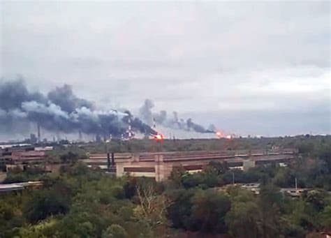 Drones Hit Oil Refinery in Russia's Samara Oblast Drones Hit Oil Refinery in Russia's Samara Oblast