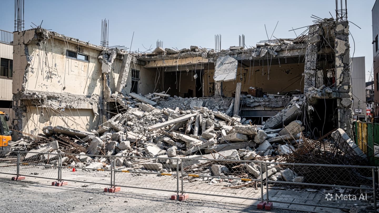Tragedy in Fukuoka: Two Construction Workers Die After Wall Collapses at Building Site Today Tragedy in Fukuoka: Two Construction Workers Die After Wall Collapses at Building Site Today