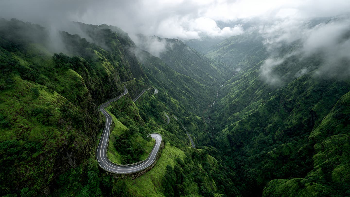 When the Earth Yields to the Rain, a Highway Becomes a Silent River When the Earth Yields to the Rain, a Highway Becomes a Silent River