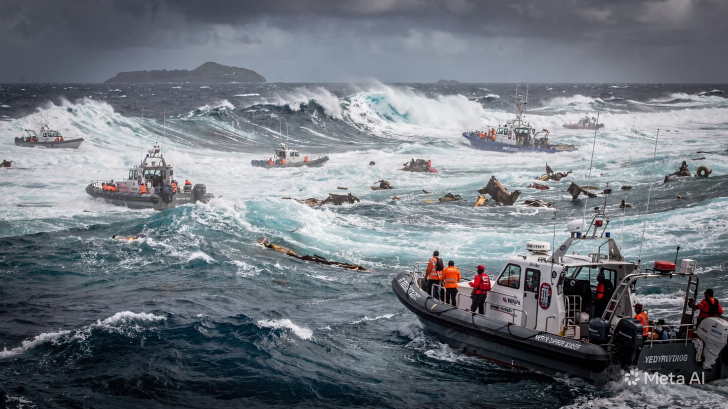 Between Rough Pacific Seas and Silent Harbors, Families Waited Through Darkness Yesterday Again Quietly