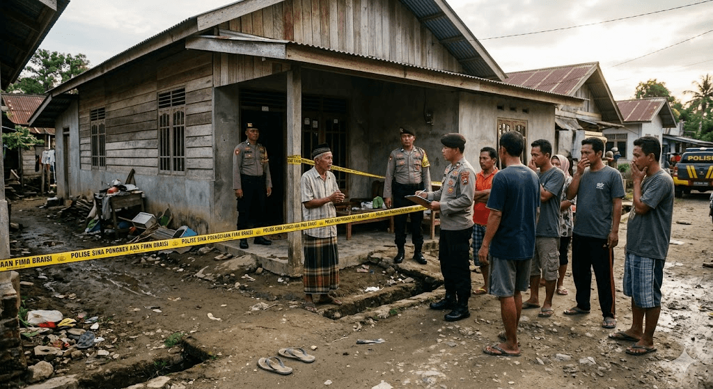 Fatal Dispute in North Sumatra: Indonesian Man Arrested for Allegedly Killing 60-Year-Old Neighbor Fatal Dispute in North Sumatra: Indonesian Man Arrested for Allegedly Killing 60-Year-Old Neighbor