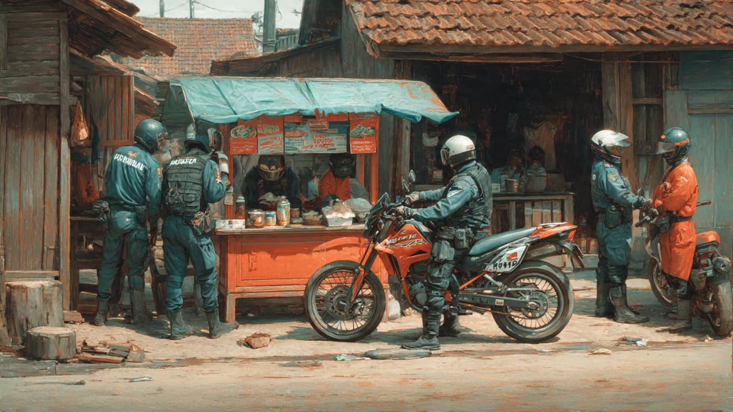 Authorities Arrested a Motorcycle Theft Suspect Disguised as a Pecel Seller