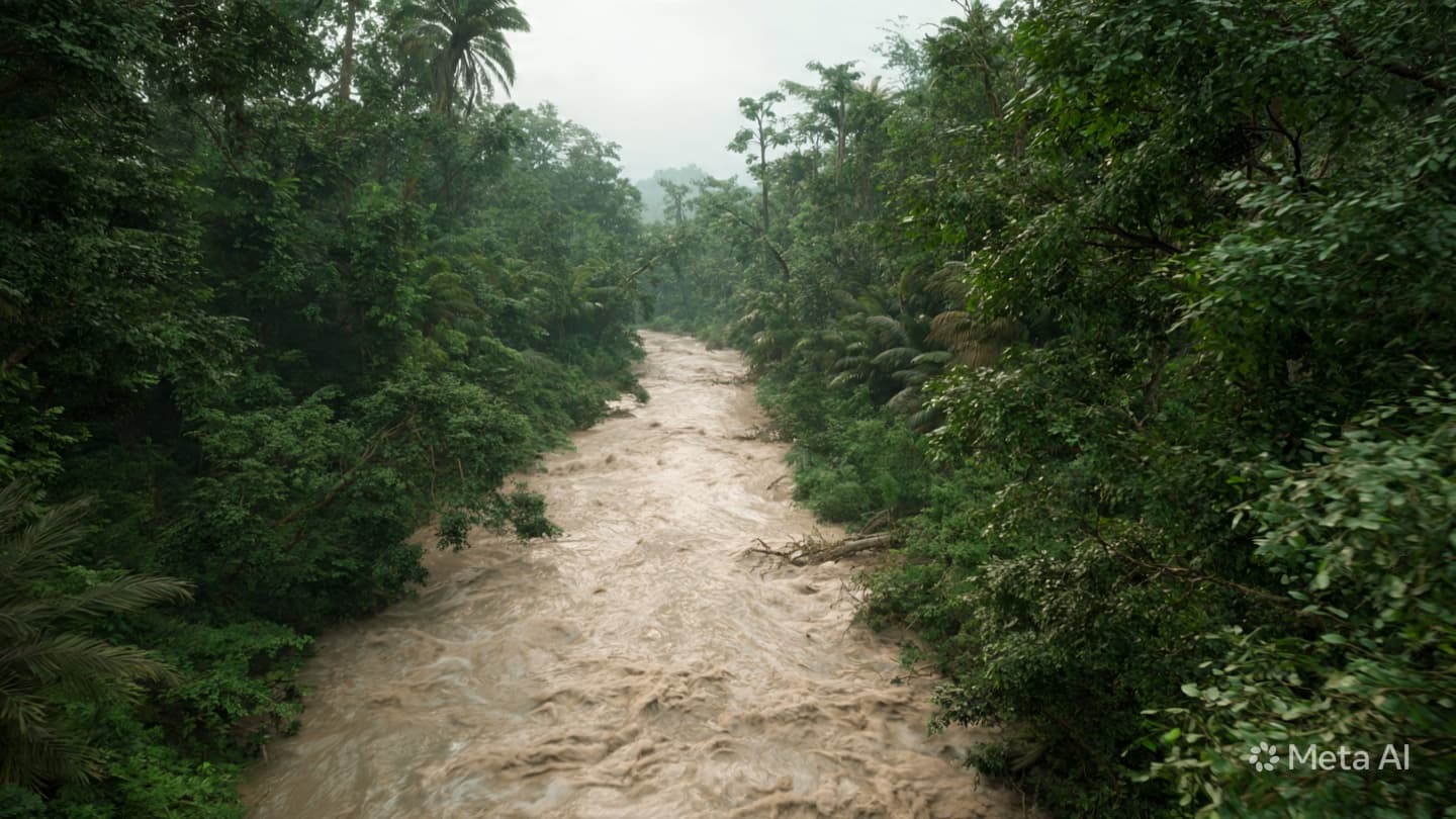 The Torrent’s Toll: Seeking Solace in the Aftermath of Storms and the Fading of Light